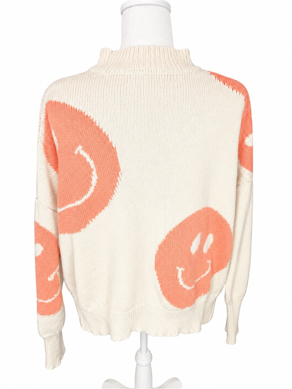 By Together Smiley Face Oversized Sweater - Picture 2 of 3